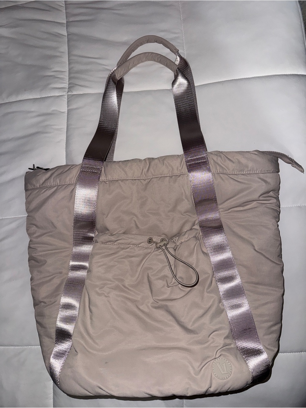 Vuori All Around Tote - Cream Women’s Tote Bag
